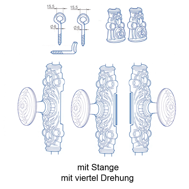 Fensterschubstange Serie FS007