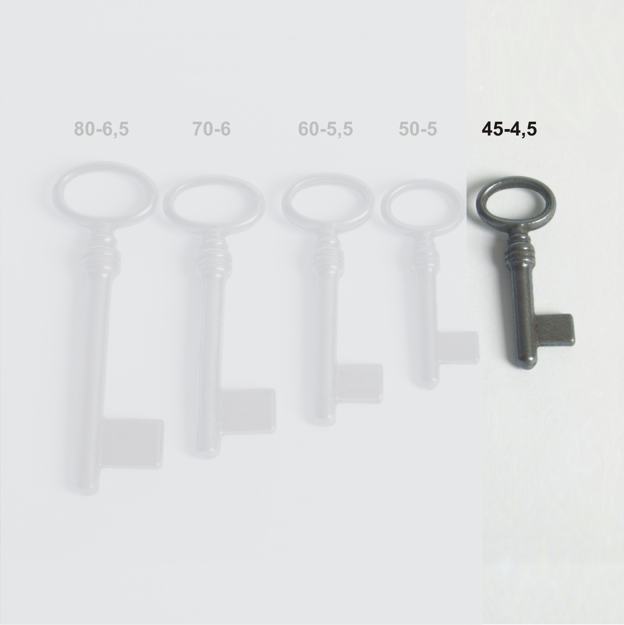 Vollschlüssel aus Eisen GL45 HD4,5 mm der Serie VS001